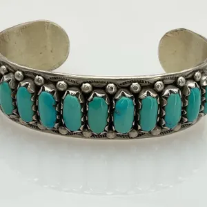 Zuni Silver Cuff Bracelet