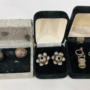Sterling Silver Screw-On Earrings