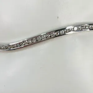 14K White Gold Diamond Bracelet