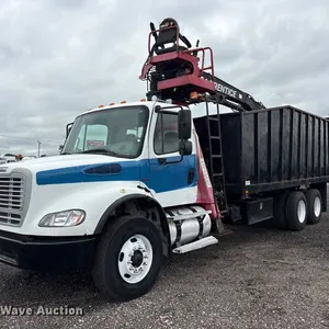 2010 Freightliner Business Class M2 grapple crane truck