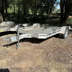 2018 Aluma 7712HTILT tilt deck utility trailer