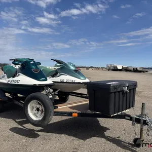 2000 Seadoo & 1997 Seadoo GTX Bombardier w/ 2003 Karavan S/A Trailer