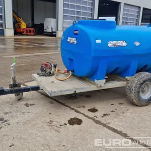 Enduramaxx Single Axle Plastic Water Bowser, Honda Dust Supression Unit 