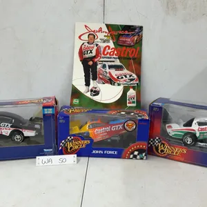 3x John Force Castrol GTX 1/24 Scale Funny Car Die-Cast by Winner's Circle, John Force Picture and