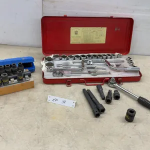 Kingcraft 24-Piece 1/2" Drive Metric Socket Set, Powerfist Impact Sockets, and More