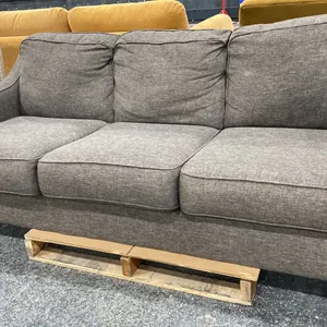 BROWN MODERN COUCH