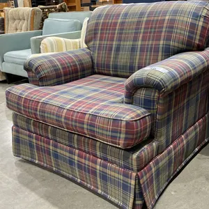 PLAID SOFA CHAIR