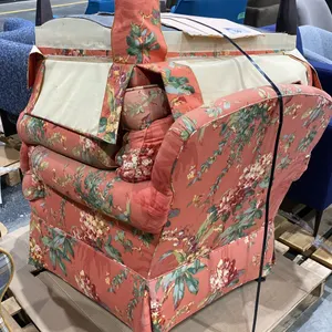 PAIR OF VINTAGE FLORAL SOFA CHAIRS