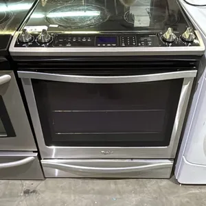 WHIRPOOL 5 BURNER FLAT TOP RANGE WITH HYBRID CONVECTION OVEN