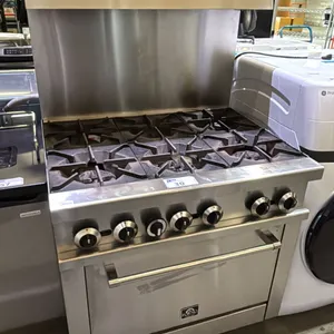 FORNO COMMERCIAL 6-BURNER GAS RANGE
