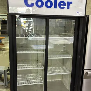 QBD DC40S 2 SLIDING GLASS DOOR 47.5" WIDE REFRIGERATOR