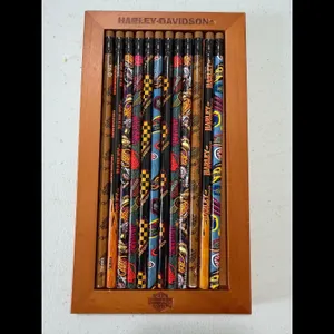 Harley-Davidson Pencils Set Display Case
