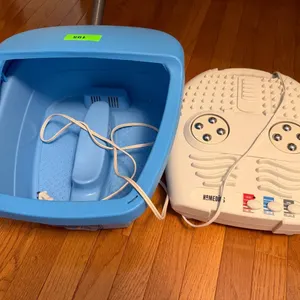 HoMedics Foot Spa Massager Heat Bubbles AsIs