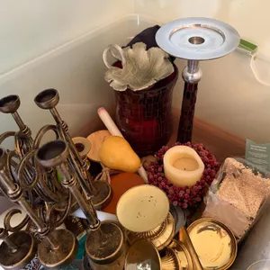 Mixed lot of Candle Holders Vases Decor