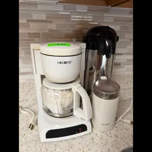 Mr Coffee MP12 Coffee Maker Grinder Set