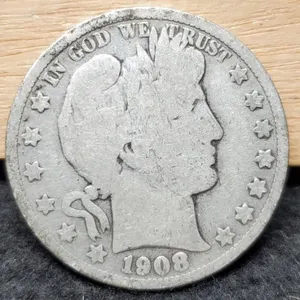 1908-S Barber Half Dollar: 1907, 1910