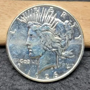 1926-S Peace Dollar AU