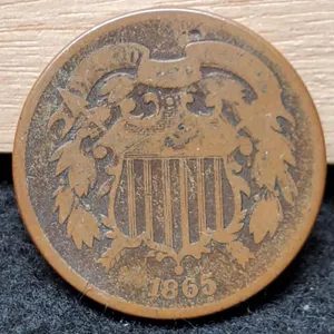 1865 Two Cent