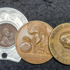 (3) Good Luck Coins: