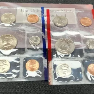 1996 Double Mint Set & W Dime