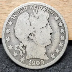 1909-O Barber Half Dollar