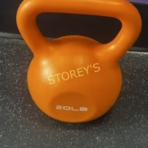 Orange 20lb Kettle Bell