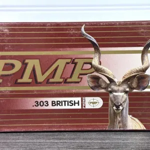 (20) Rounds PMP .303 British Soft Point