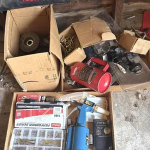 Air Riveter, Edlebrock Metering Rods, Grinding