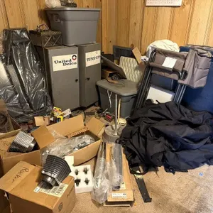 Automotive Cabinet & Contents, Used Harley Engine