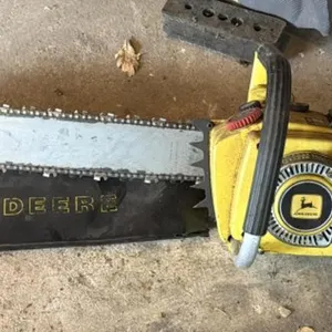 John Deere 60V Chainsaw, 24� Bar,
 Good