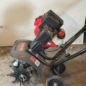 Troy-Bilt Mini Tiller, Turns Over