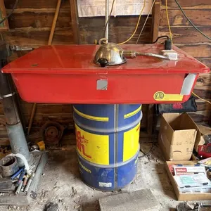 Safety Clean Solvent Tank, Works - Contains