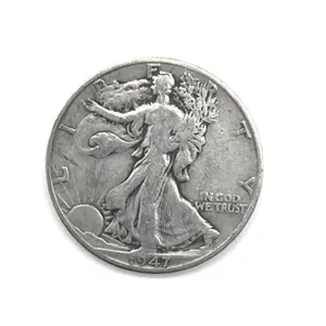 1947-D Walking Liberty Half Dollar