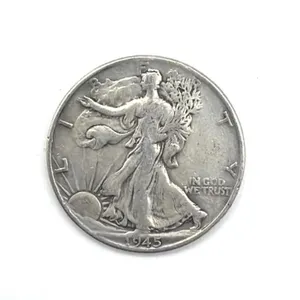 1945 Walking Liberty Half Dollar