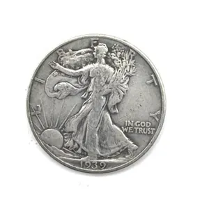 1939-D Walking Liberty Half Dollar