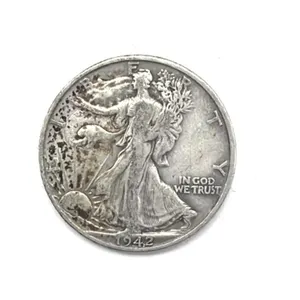 1942-S Walking Liberty Half Dollar