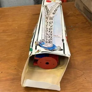 Tin crane toy