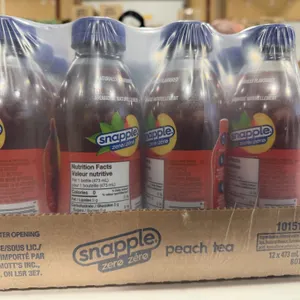 12pk Snapple Peach Zero Sugar