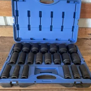 3/4" DRIVE SOCKET SET, 3/4-2" SOCKETS