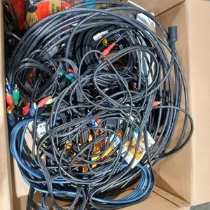Box with assorted cord & cables