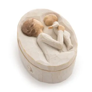 Willow Tree Grandmother Keepsake Box 3 oval