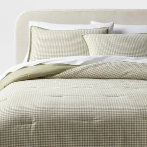 Threshold King Moss Green Comforter Set