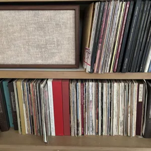 Large LP record collection