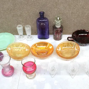 Uranium GLOWS! Depression Glass FLOWS! Fine China Marches in Perfect Rows!