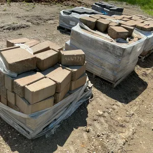 RETAINING WALL BLOCK ***QUANTITY UNKNOWN, CONTENTS OF (4) PALLETS***
