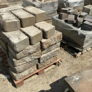 RETAINING WALL BLOCK ***QUANTITY UNKNOWN, CONTENTS OF (2) PALLETS***