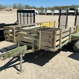 1984  HOMEMADE UTILITY TRAILER 6'X14' VIN: DPSMN831827