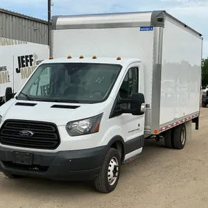 2018 FORD TRANSIT 350HD SINGLE AXLE VAN TRUCK VIN: 1FDRS9ZM1JKB08690