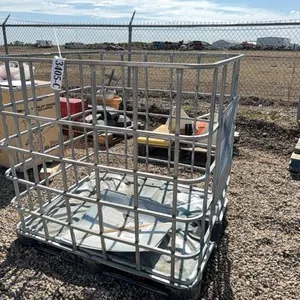 METAL CAGE FOR PLASTIC TOTE