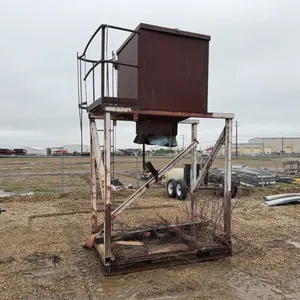 SHOPBUILT HOPPER ON STAND